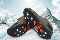 El hielo de cadena de los zapatos al aire libre enlistona 8 listones de la tracción de la nieve de los puntos para caminar de la seguridad