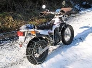 La resbalón anti de la resistencia a la corrosión encadena la cadena de nieve de la motocicleta de ATV