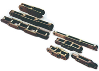 Tipos estándar cinta transportadora de la cadena cuatro del rodillo de la serie de M de la madera de construcción